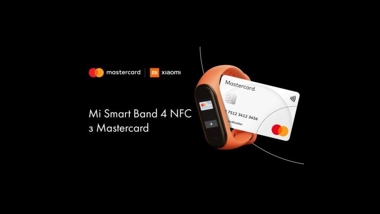 Mi Band 4 s podporou NFC_Europa