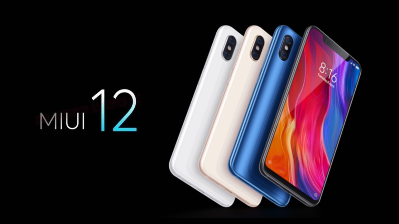 Xiaomi Mi 8 nadstavba MIUI 12