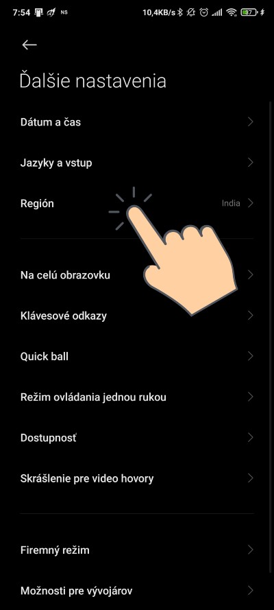 Xiaomi_ako zmenit oblast smartfonu_2