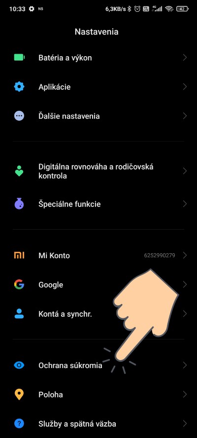 Pristup aplikacii k smartfonu_1