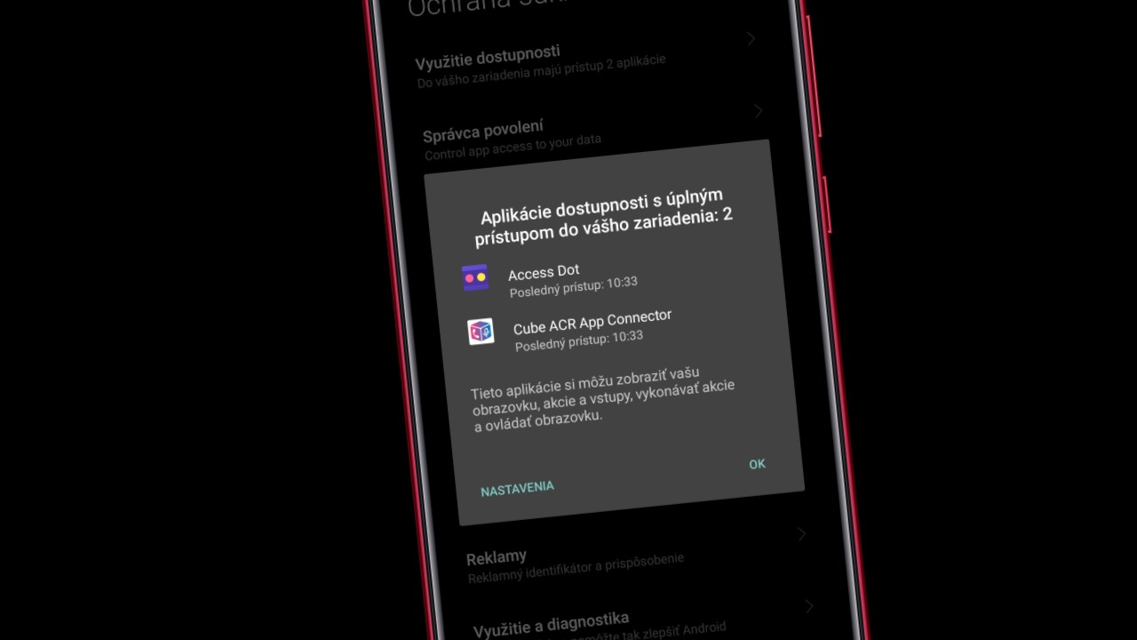 aplikacie s vysokymi opravneniami