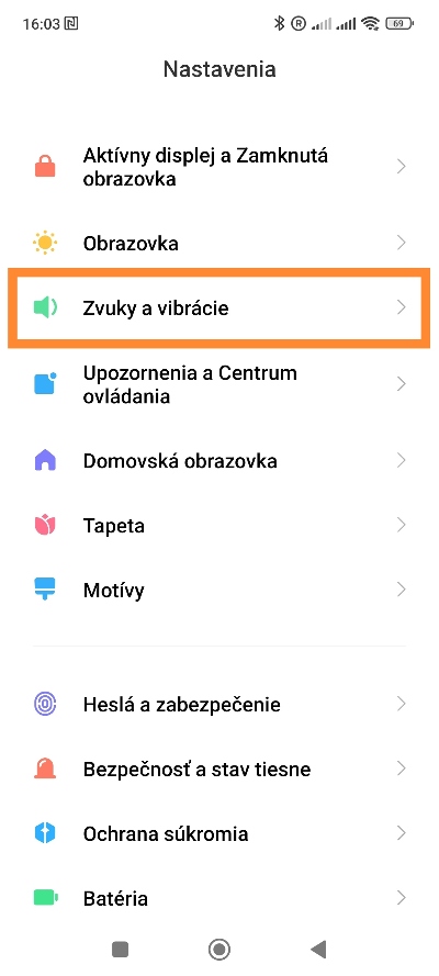 Upozornenia na volania Xiaomi