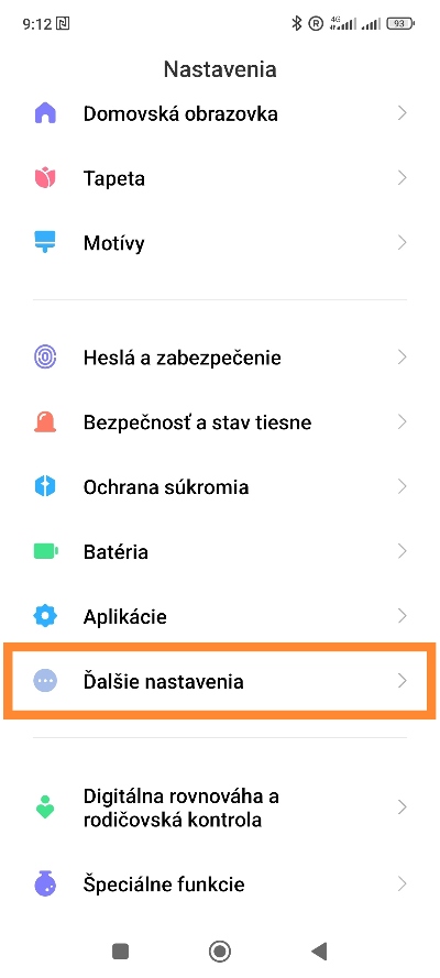 Zmena regiónu Xiaomi