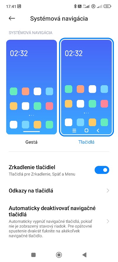 Ovládanie Xiaomi