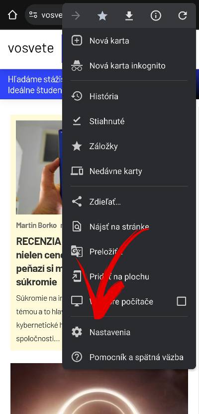 Ako zrychlit nacitanie stranok v prehliadaci Chrome navod_1